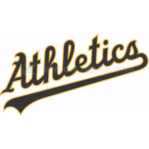 Oakland Athletics Iron-on Stickers (Heat Transfers)NO.1786